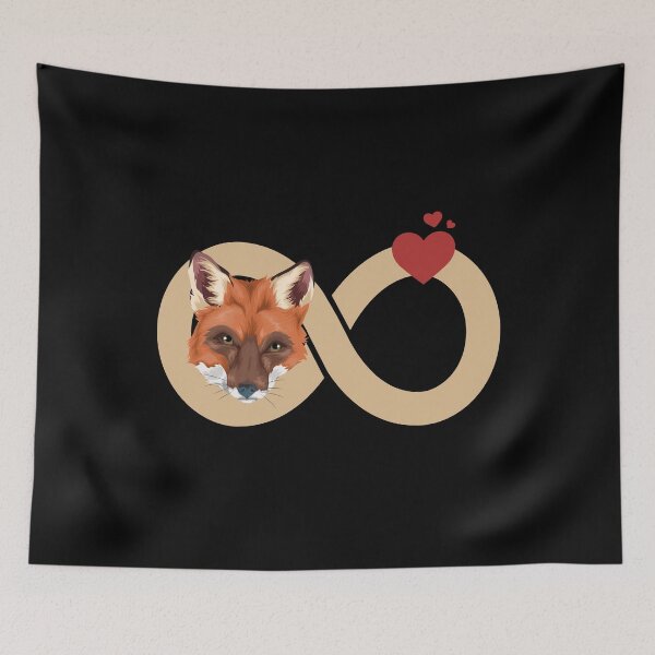 Item preview, Infinity Symbol Fox Lover Forest Animal Fox designed and sold by bestshirtdesign.