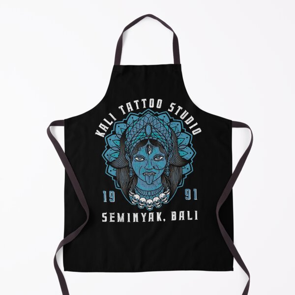 Item preview, Kali Tattoo, Seminyak, Bali, Tattoo Studio Design, Hindu Goddess designed and sold by Proverbial Wisdom Design.