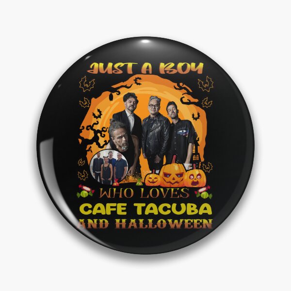 Item preview, Just A Boy Who Loves Tacuba  And Halloween designed and sold by RhondaWinning.