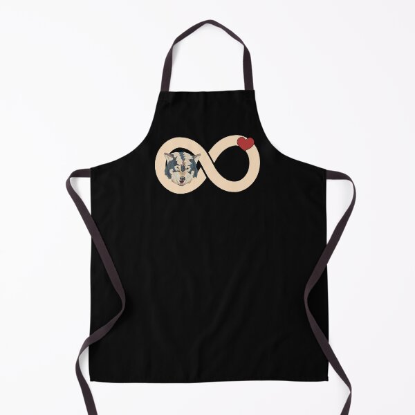 Item preview, Forest Animal Wolf Lover Infinity Heart Symbol Wolf designed and sold by bestshirtdesign.