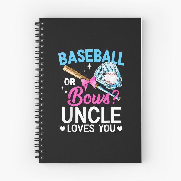 Item preview, Baseball Or Bows Uncle Loves You Gender Reveal designed and sold by SeppeGoffin.