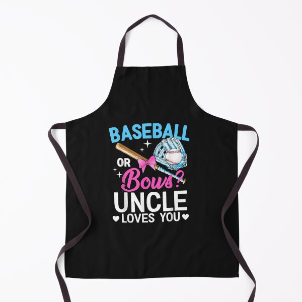 Item preview, Baseball Or Bows Uncle Loves You Gender Reveal designed and sold by SeppeGoffin.