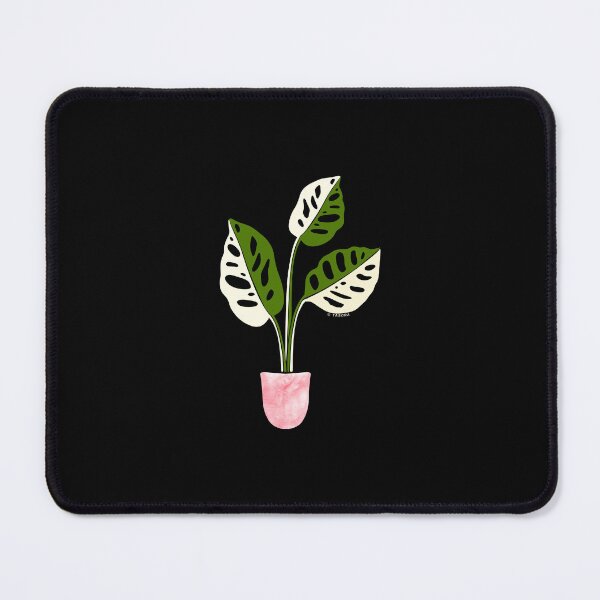 Item preview, Potted Variegated Monstera Adansonii Art designed and sold by TASORA.