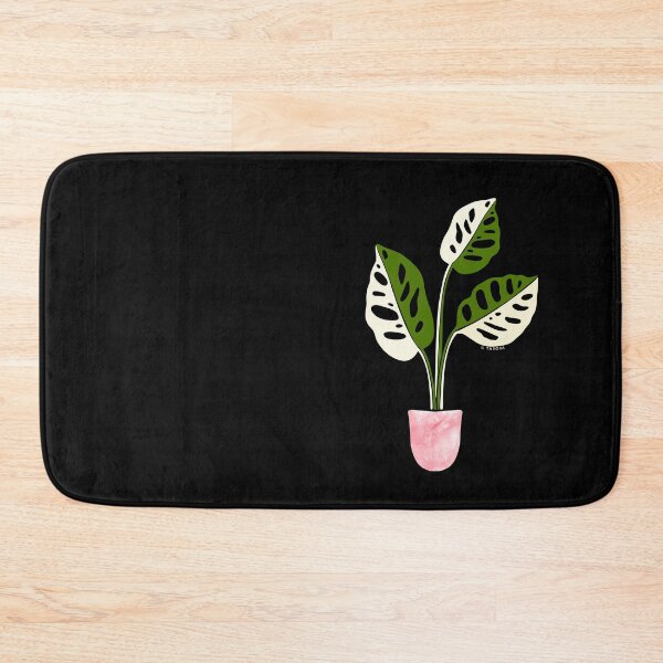 Item preview, Potted Variegated Monstera Adansonii Art designed and sold by TASORA.