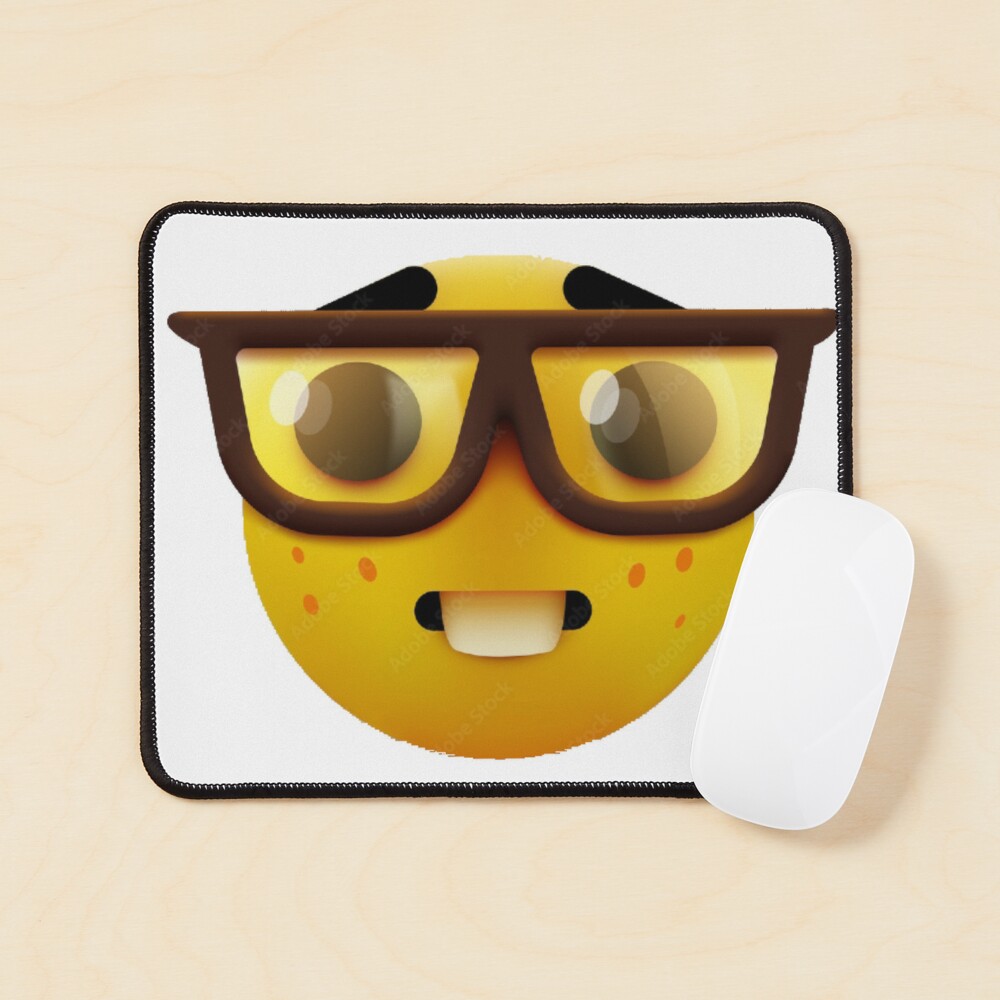 nerd emoji 3d meme