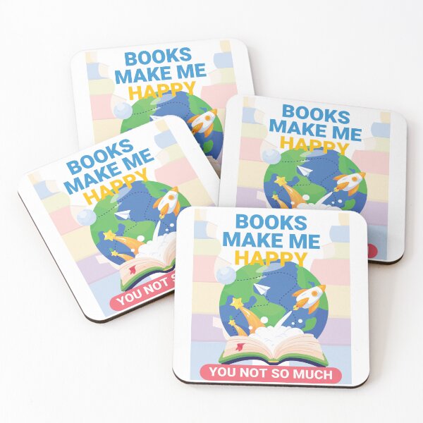 Item preview, Books Make Me Happy You Not So Much designed and sold by Alieso.