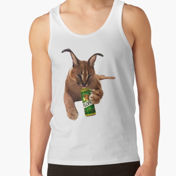 Drunk Floppa Meme Caracal Cat  Postcard for Sale by fomodesigns