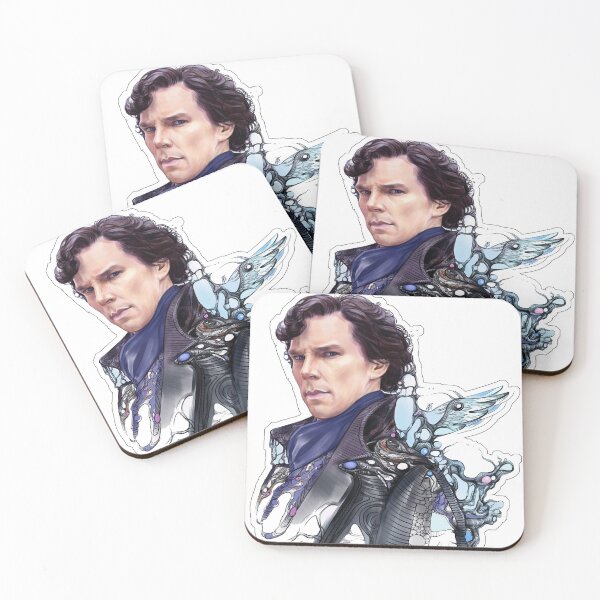Item preview, Sherlock, Benedict Cumberbatch, Digital Portrait designed and sold by TendaLee.