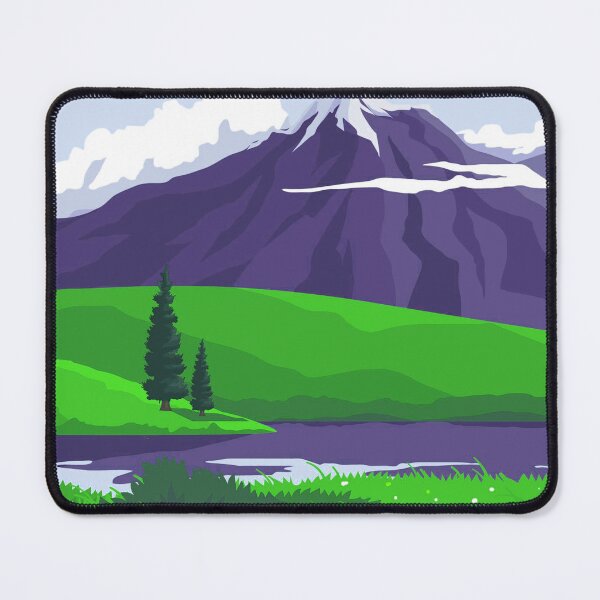 Item preview, Lake Landscape Art green  designed and sold by Tshirtstory.