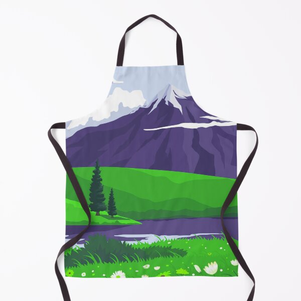 Item preview, Lake Landscape Art green designed and sold by Tshirtstory.
