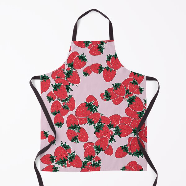 Item preview, Strawberries Summer strawberry motif designed and sold by Fran Fryberg.