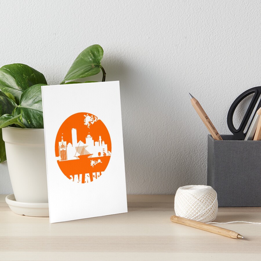 Item preview, Art Board Print designed and sold by DimDom.