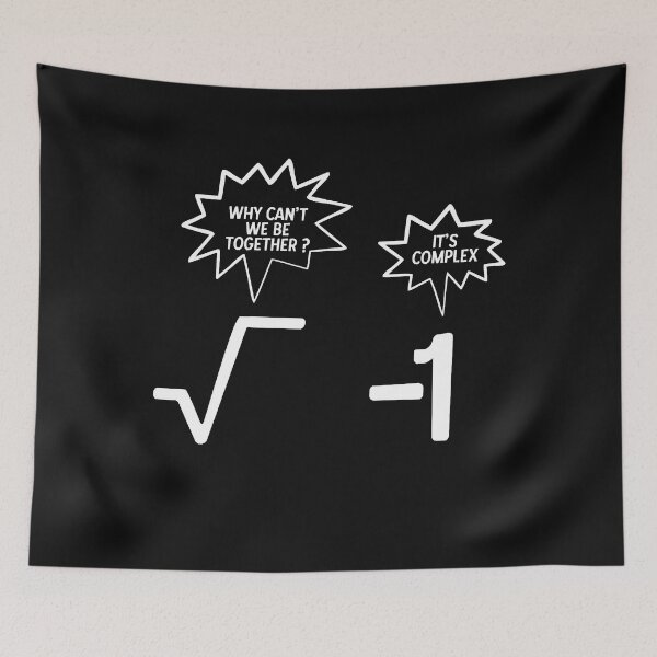 Item preview, Funny Negative Root Maths Coversation designed and sold by GeorgesBouvier.