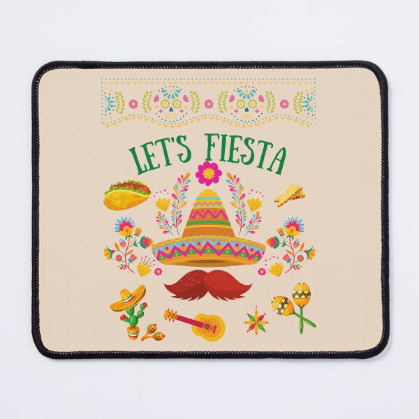 Item preview, Cinco De Mayo Mexican Guitar Cactus Lets Fiesta Mexican designed and sold by Alieso.