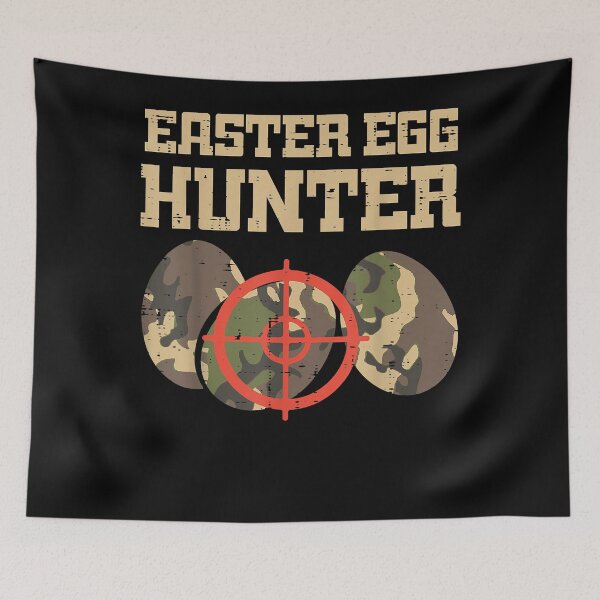 Item preview, Easter Egg Hunter Camo Funny Hunting Boys Girls Kids Toddler T-Shirt designed and sold by maverickbott.