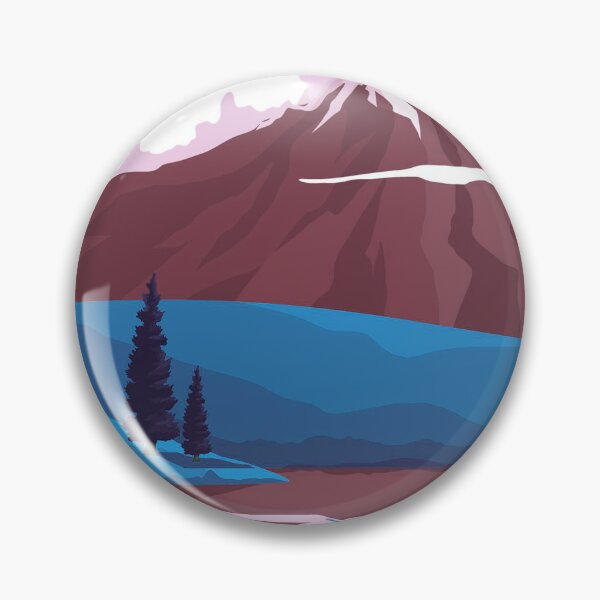 Item preview, Lake Landscape Art Blue  designed and sold by Tshirtstory.