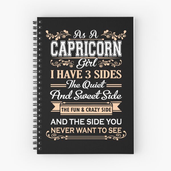 Item preview, As A Capricorn Girl I Have Three Sides, Capricorn Zodiac Birthday designed and sold by Joseph Barnhurst.