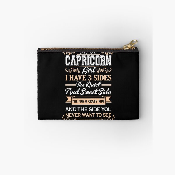 Item preview, As A Capricorn Girl I Have Three Sides, Capricorn Zodiac Birthday designed and sold by Joseph Barnhurst.