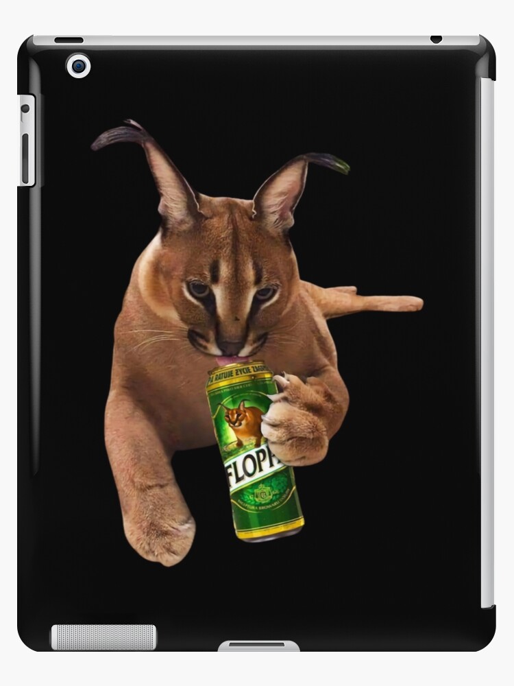 Drunk Floppa Meme Caracal Cat | Art Print