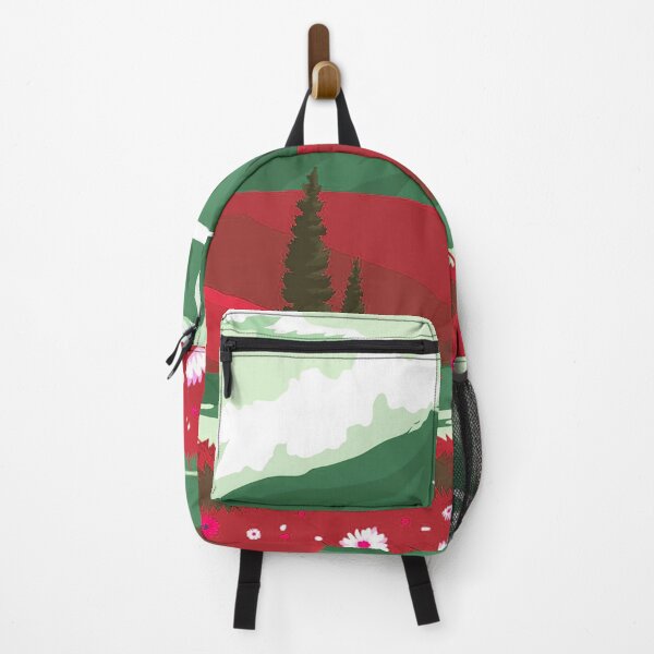 Item preview, Lake Landscape Art red  designed and sold by Tshirtstory.