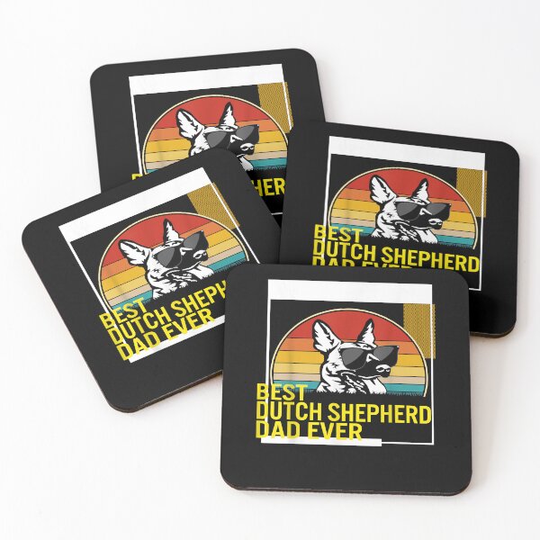 Item preview, Best Dutch Shepherd Dad Ever Father's Day Dog Dad Men Grandp T-Shirt designed and sold by jadynbennionv.