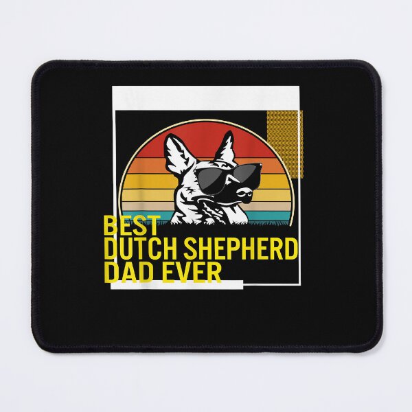 Item preview, Best Dutch Shepherd Dad Ever Father's Day Dog Dad Men Grandp T-Shirt designed and sold by jadynbennionv.