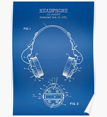 Headphones Poster