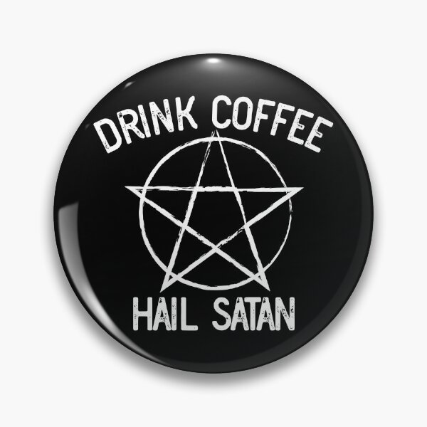 Artikelvorschau, Drink Coffee Hail Satan Satanist Devil Worship Coffee Lover Gear entworfen und verkauft von DynamicDesign.