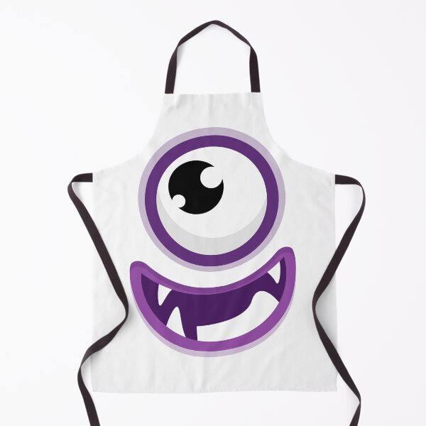 Item preview, funny cartoon monster face sticker designed and sold by designsmaster99.
