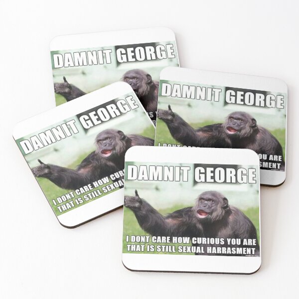 Item preview, Curious George Meme designed and sold by jamcaYT.