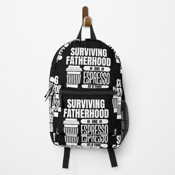 Item preview, Surviving Fatherhood One Espresso At A Time Funny Coffee designed and sold by GravitiTees.