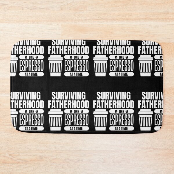 Item preview, Surviving Fatherhood One Espresso At A Time Funny Coffee designed and sold by GravitiTees.