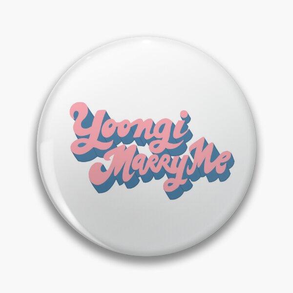 Item preview, Yoongi marry me designed and sold by cillablu.