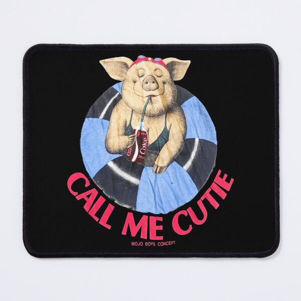 Item preview, call me cute MOJO BOYS pig designed and sold by shopParadisemk.