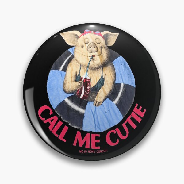 Item preview, call me cute MOJO BOYS pig designed and sold by shopParadisemk.