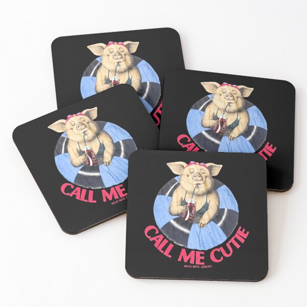 Item preview, call me cute MOJO BOYS pig designed and sold by shopParadisemk.