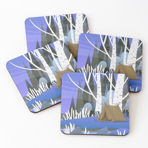 Item preview, Landscape Art Lake blue  designed and sold by Tshirtstory.