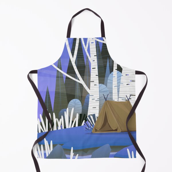 Item preview, Landscape Art Lake blue designed and sold by Tshirtstory.