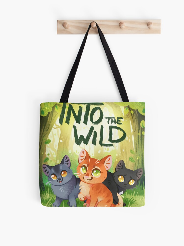 Into the Wild - Warrior cats fanart with Firepaw Graypaw and Ravenpaw Tote  Bag for Sale by ShinePaw