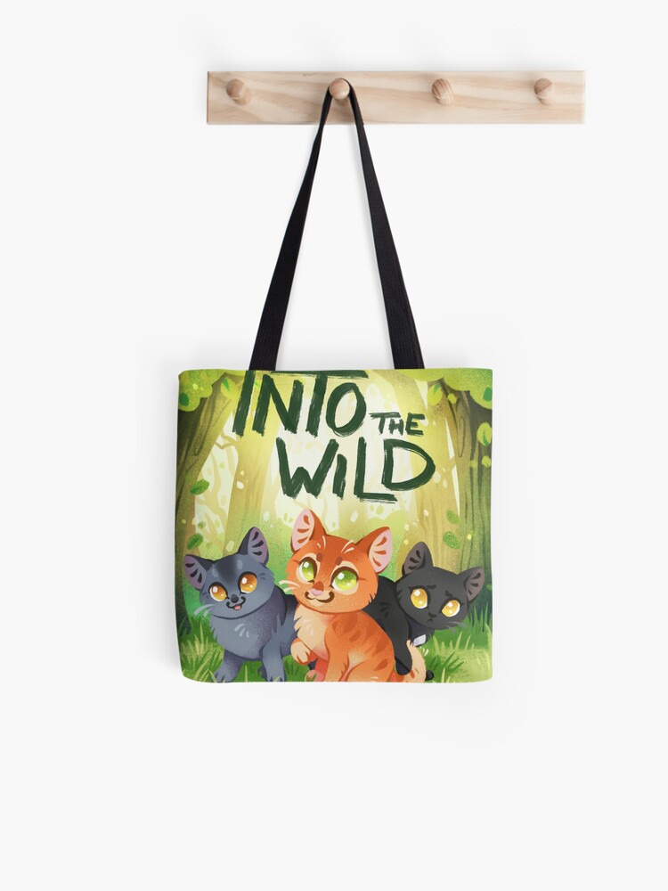 Into the Wild - Warrior cats fanart with Firepaw Graypaw and Ravenpaw Tote  Bag for Sale by ShinePaw