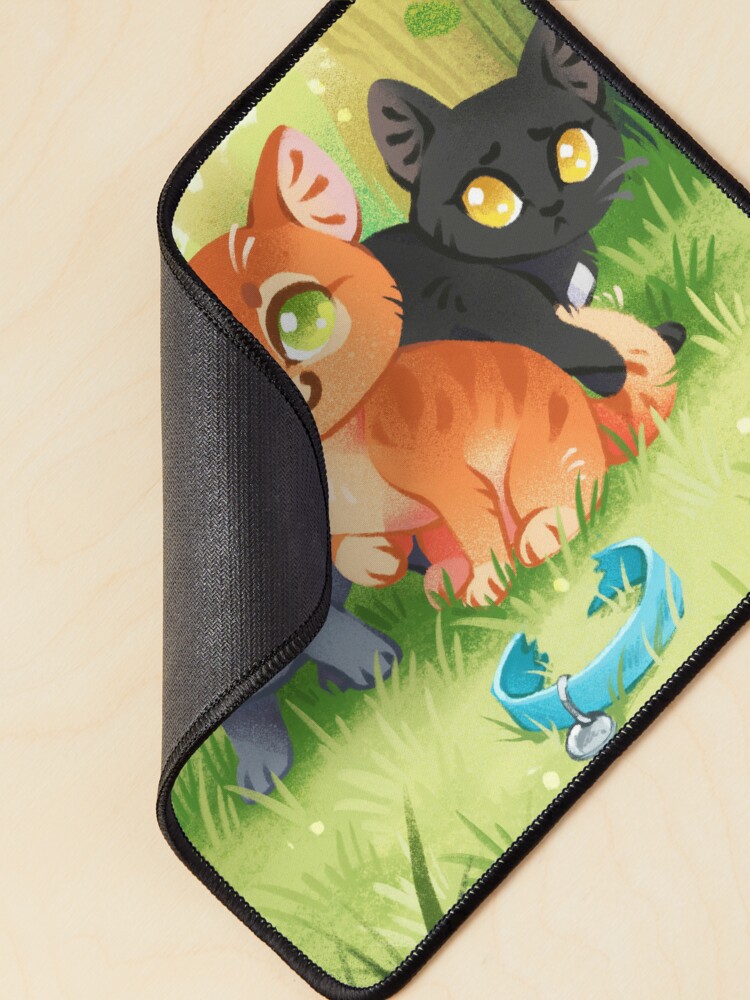 Into the Wild - Warrior cats fanart with Firepaw Graypaw and Ravenpaw  Duvet Cover for Sale by ShinePaw