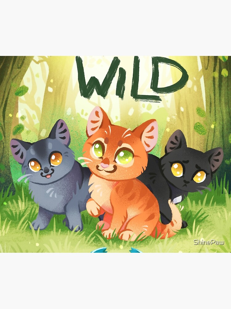 Firepaw, Graypaw and Ravenpaw