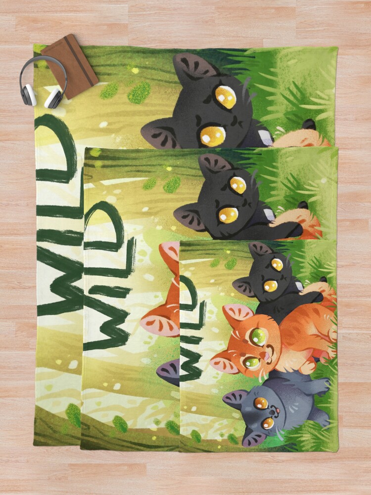 Into the Wild - Warrior cats fanart with Firepaw Graypaw and Ravenpaw Tote  Bag for Sale by ShinePaw