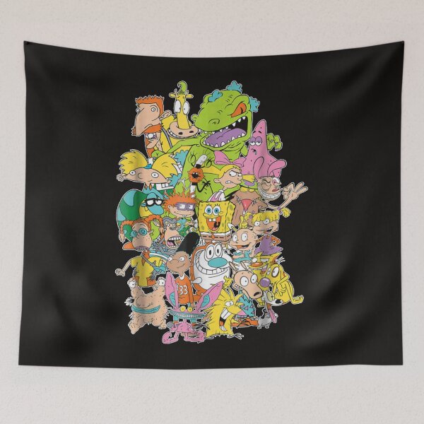 Item preview, Nickelodeon Complete Nick 90s Throwback Character  Classic T-Shirt designed and sold by MARISAMEADOR.