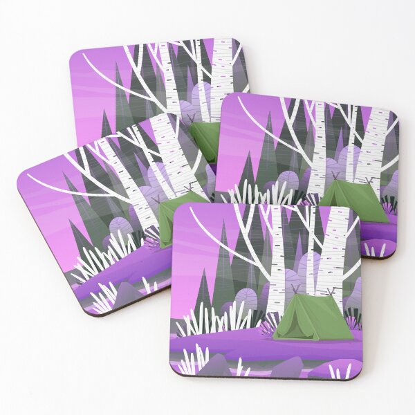 Item preview, Landscape Art Lake Purple Pink  designed and sold by Tshirtstory.