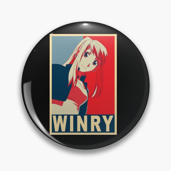 Item preview, Winry Rockbell - Affiche designed and sold by loganmillerw.