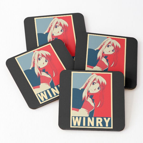 Item preview, Winry Rockbell - Affiche designed and sold by loganmillerw.