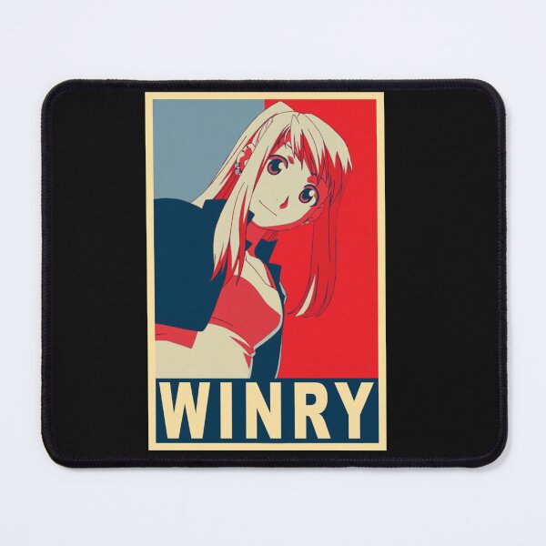 Item preview, Winry Rockbell - Affiche designed and sold by loganmillerw.