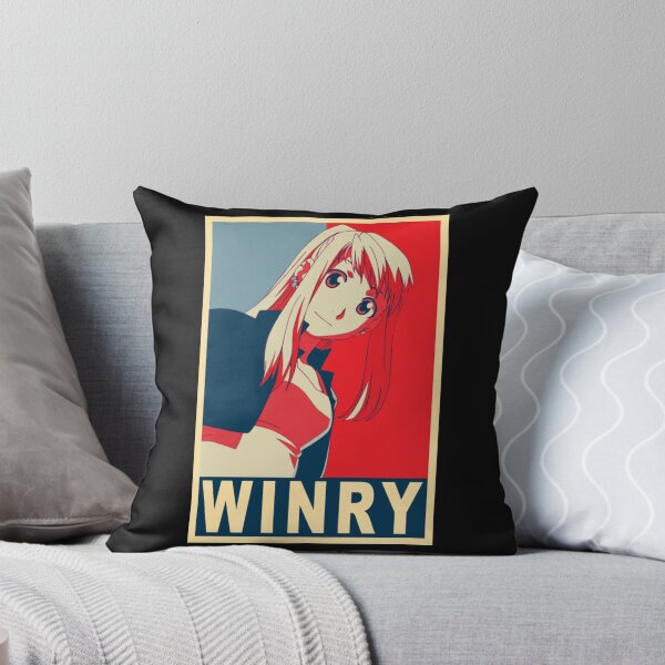Item preview, Winry Rockbell - Affiche designed and sold by loganmillerw.