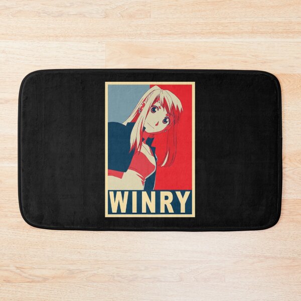 Item preview, Winry Rockbell - Affiche designed and sold by loganmillerw.